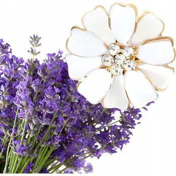 Aroma difuzér DIFUZÉR DO AUTA DO MŘÍŽKY LEVANDULE KVĚT BÍLÝ