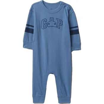 Dětská móda Dětský overal GAP FRENCH LOGO 12-18M Modrá, Tmavě modrá