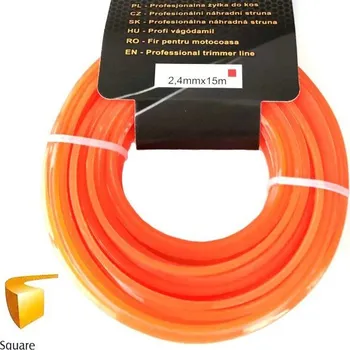 Náhradní struna - čtvercová 2,4mm 15M