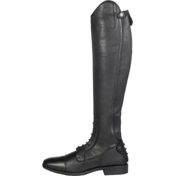 Jezdecká obuv Jezdecké boty -Titanium style- extra dlouhé, šířka M black Velikost: 41