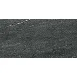 RAKO Dlažba Rako Quarzit černá struktura mat rektifikovaná 30x60 DARSR739 DARSR739