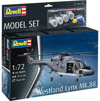 Plastikový model Set vrtulníku Westland Lynx (Revell 1:72)