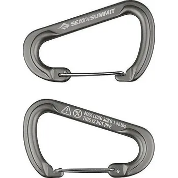 karabina Sea to Summit Accessory Carabiner Large 2 pack |šedá