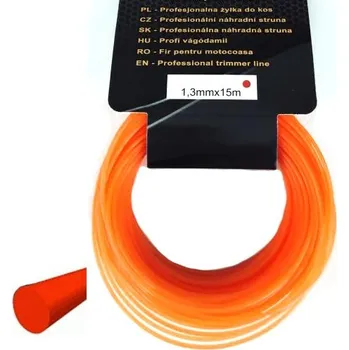 Struna do sekačky Náhradní struna - kulatá 1,3mm 15M