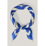 ŠÁTEK GANT STRIPE PRINT SILK SCARF PERFECT BLUE