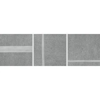 Obklad RAKO Dekor Rako Rebel tmavě šedá pololesk rektifikovaný 20x20 DDT25742 DDT25742