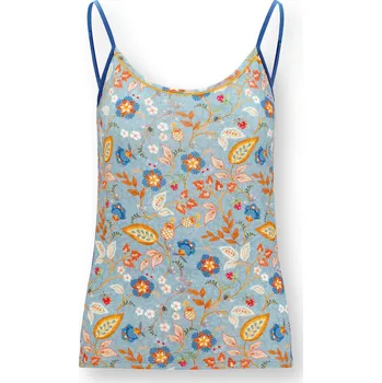 Dámská noční košile PIP Studio Tílko Selina na ramínka Jameela modrá Velikost: M 51.513.195/M