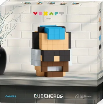 ostatní stavebnice AC17 Stavebnice Pixio VoxArt Gamers Cubeheads 413 ks