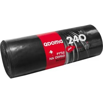 Pytle na odpadky M.A.T. GROUP pytle na odpadky 240l (10ks) 120x145cm ČER 48µ SILNÉ