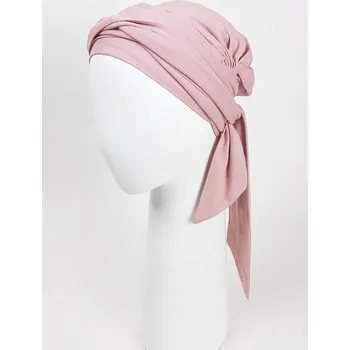 Podprsenka Eva Design turban viskóza růžový univerzální velikost