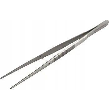 Kosmetická pinzeta Laboratorní pinzeta rovná 200 mm s ostrými hroty