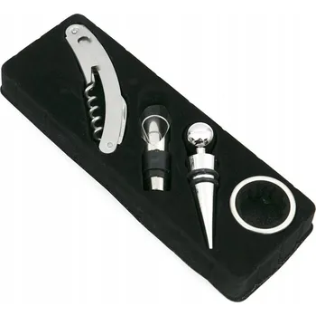 Otvírák SADA PŘÍSLUŠENSTVÍ K VÍNU OTVÍRÁK VÝVRTKA TRYCHTÝŘ