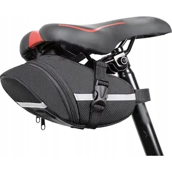 brašna na kolo Cyklistická brašna zadní ROCKET černá voděodolná 1,70 l na sedlovku