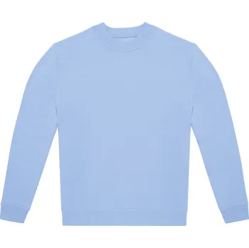 pracovní mikina B&C Mikina B&C ID.332 Crew, unisex COT01I332zn003-lotus blue L Modrá lotosová