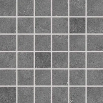 RAKO Mozaika Rako Betonico černá mat rektifikovaná 30x30 DDM05792 DDM05792