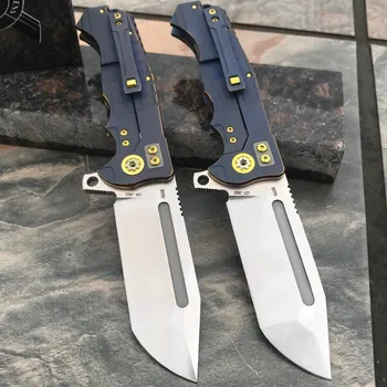 kapesní nůž Zavírací Nůž Andre De Villiers Tanto Plain S35VN