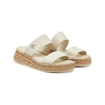 Calvin Klein Jeans Espadrilky Sporty Rope Mg Lth Webbing YW0YW01704 Béžová 39