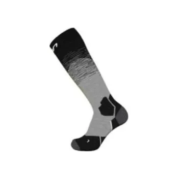 Pánské termoprádlo Lyžařské ponožky ELAN All Mountain Performance nero/light grey Velikost ponožky: 43-46
