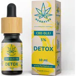 Herbalus CBD Olej 5 % Detox 10 ml