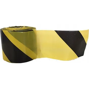 Výstražná páska Výstražná páska 75 mm x 100 m žluto-černá