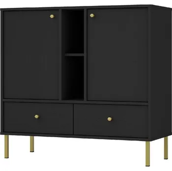 Komoda ArtLemp Komoda YEDDO 2 2F2S | černá