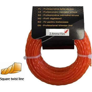 Náhradní struna TWIST 2,4mm 15M