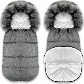 Příslušenství pro přepravu dětí KiziaMizia FUSAK DO KOČÁRKU KORBIČKY, SÁNÍ 4v1