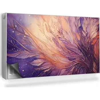 Obraz Magnetická podložka na radiátor, kryt na topení 110 x 60 cm fialová