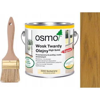 Olej na dřevo Tvrdý Vosk olej bezbarvý R11 OSMO 2,5 l 3089