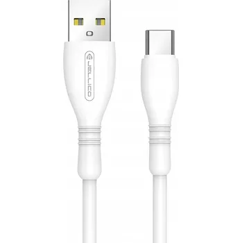 Datový kabel Kabel Jellico USB - USB 3.1 typ C 1 m bílý