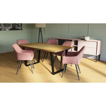 Jídelní stůl BRADOP Jídelní stůl System VICTOR (S40306) - dubový masiv tl.4 cm