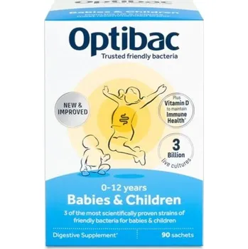 Optibac Babies & Children, 90 x 1,5 g sáček Varianta: Babies and Children (Probiotika pro miminka a děti) 90 x 1,5 g sáček