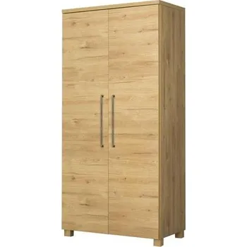 Šatní skříň Skříň Panama PA02 DSC, v tmavým dubu DSC,&nbsp;90&nbsp;x&nbsp;190&nbsp;x&nbsp;53&nbsp;cm