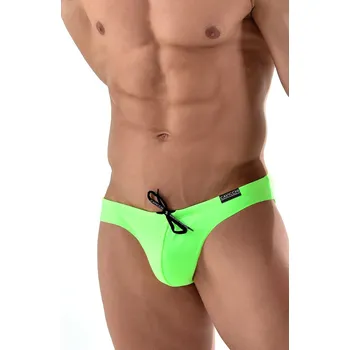 Pánské plavky Pánské slipové plavky Cavicchi CS100 00149 značkové zelené pánské plavky Roberto Martinelli Velikost: S