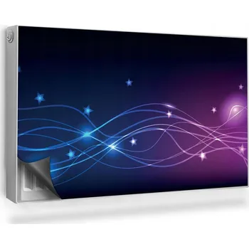 Obraz Magnetická podložka na radiátor, kryt 100 x 60 cm fialová