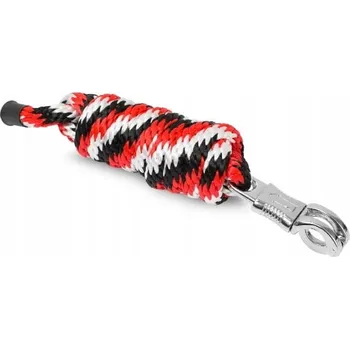 Vodítko pro psa Vodítko START Hard PP 2 m 3-barevné zapínací lanko PANIC