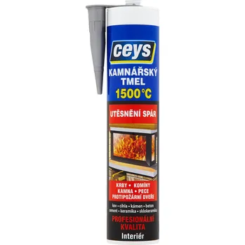 Tmel tmel kamnářský 310ml ČER (+1500°C) CEYS