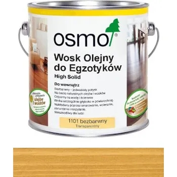 Olej na dřevo Osmo 1101 Olej na exotické dřevo s vosk 0,125l Bezbarvý