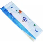 Plážové lehátko s polštářem 180x60 cm SPRINGOS PM0014 modré