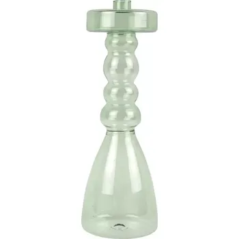 Svícen Svícen Pawn sklo velké džungle zelená 30cm Present Time (Barva-zelená)