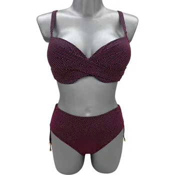 Dámské plavky Life Beach dámské dvoudílné plavky ELENA Barva: Růžová, Velikost: 4XL