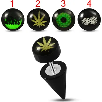 Piercing Piercingate Falešný piercing do ucha - UV PFA00311 - Barva/Motiv: 3