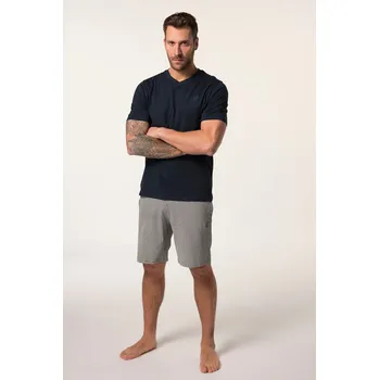 Pánské pyžamo JP1880, Plus size Pyžamo JP1880, kolekce domácí oblečení, tričko, vzorované šortky, do 8XL pro plnoštíhlé nadměrná velikost, 837698130-1456, modrý, 7XL, Plus size oblečení, Oblečení pro vysoké muže, Nadměrné velikosti, Oblečení pro plnoštíhlé.