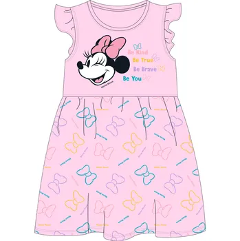 Dívčí šaty Minnie Mouse - licence Dívčí šaty - Minnie Mouse 5223C254W, růžová Barva: Růžová, Velikost: 110