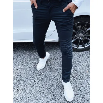 Pánské kalhoty Tmavě modré pánské volnočasové kalhoty UX4346 Velikost: 34/48