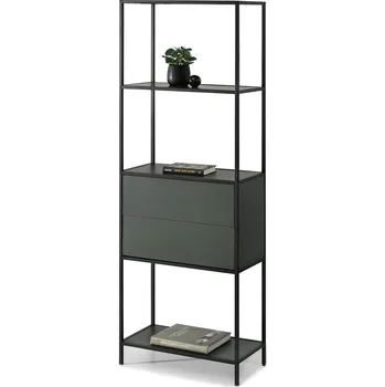 Křeslo Mebel Partner Soren Reg (zelená + černá)