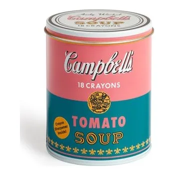 Cizojazyčná kniha Andy Warhol Soup Can Crayons + Sharpener - Andy Warhol Foundation For The Visual Arts