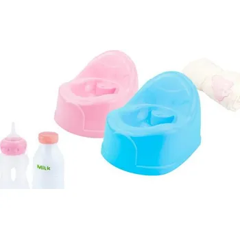 Panenka Kojenecký baby set nočník s dečkou a doplňky pro panenku miminko 2 barvy