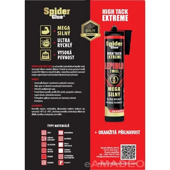 Průmyslové lepidlo Lepidlo Spider glue (High tack - Extreme)