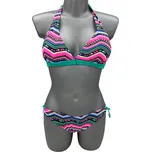 Modera dámské dvoudílné plavky bez kostice a odepínací vložkou ŽANETA Barva: Růžová, Velikost: M